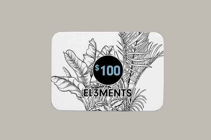 El3ments Skincare gift card 100