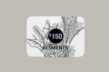 El3ments Skincare gift card 150