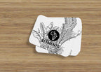 El3ments Skincare gift card stack on bamboo surface