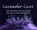 Lavender fragrance slide description with floral crown of twigs