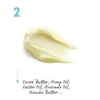 body butter texture  level 2 Salve-ation with ingredients list